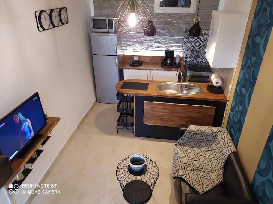 Duplex Avec Jardin, Proche Village Calenzana Exteriér fotografie